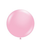 36" Baby Pink Tuftex Latex Balloons (2 Per Bag)